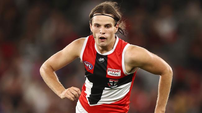 St Kilda is confident Hunter Clark will reject overtures from North Melbourne. Picture: Michael Klein