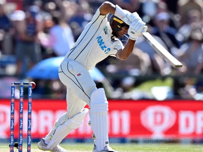 Rachin Ravindra is proving a thorn in the side of the Australians. Picture: Getty