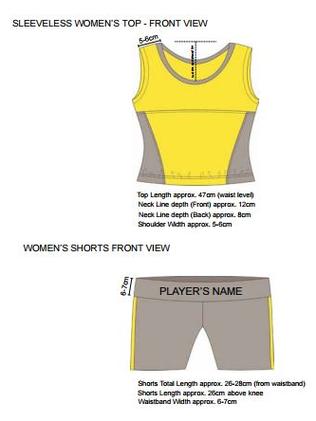 One of the alternate uniform options.