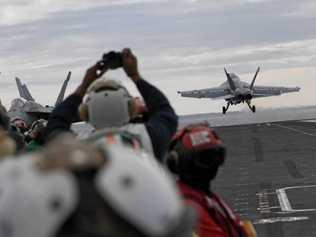 Surprise find in USS Ronald Reagan aircraft carrier