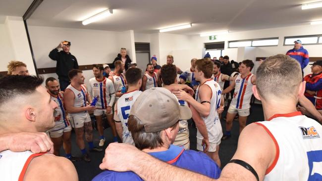 The Keysborough rooms were packed after the win on Saturday.