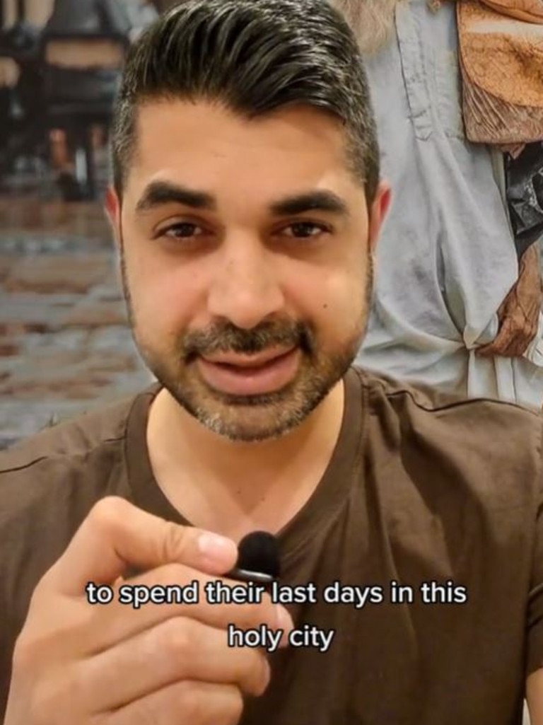 TikTok user Laav Patel said the ‘spooky music was so unnecessary’. Picture: TikTok/aparnaofficial