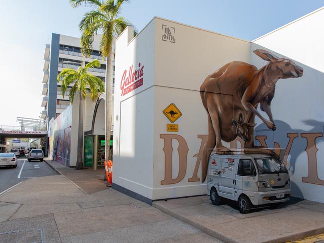 The Darwin Street Art Festival was launched in 2017, becoming one of the city's major cultural draw cards. Picture: Tourism NT