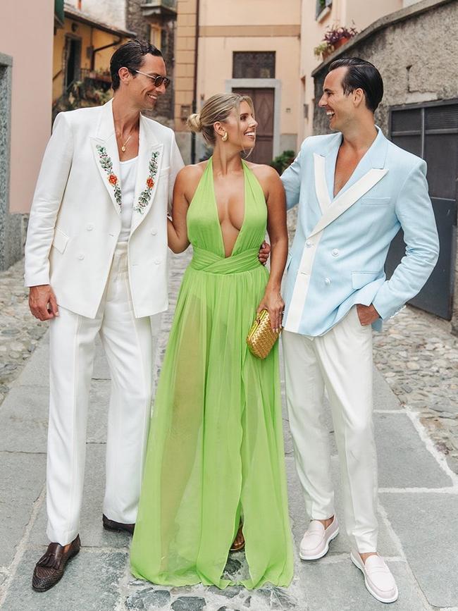 Billy Mitchell, Tash Oakley and Michael Porter.