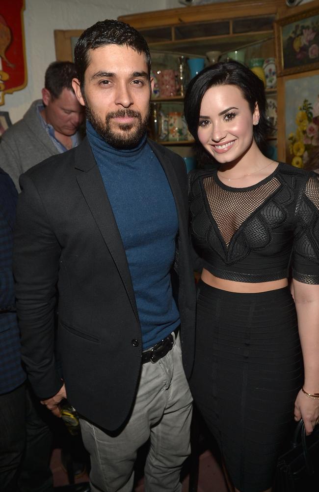 Former couple Wilmer Valderrama and Demi Lovato in 2015. Picture: Charley Gallay/Getty Images for Island Records