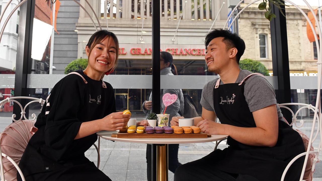 Love Stephy has announced it’s closure in an Instagram announcement. Owner Stephanie Hoang and partner Harry Yan. Picture: Tom Huntley