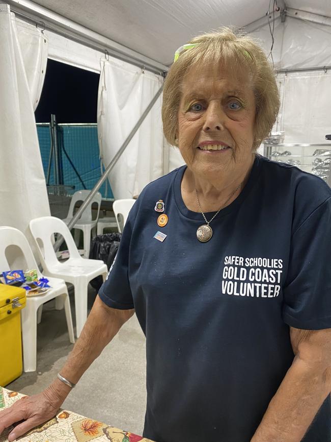 Schoolies volunteer Rita Bell has been lending a helping hand to Safer Schoolies for the last five years. Picture: Ashleigh Jansen.