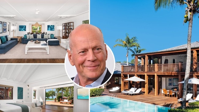 Bruce Willis’ beach paradise is to die (hard) for