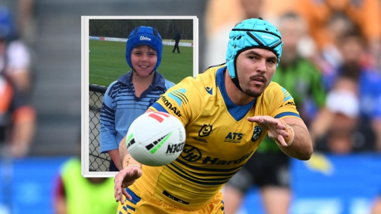 Sweet reason Eels rookie will never ditch electric blue headgear