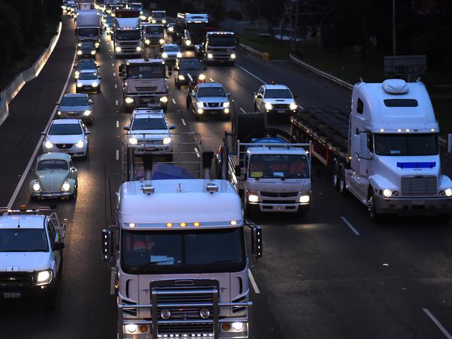 Melbourne’s weekday peak hour traffic has now extended to the weekend. Nicole Garmston