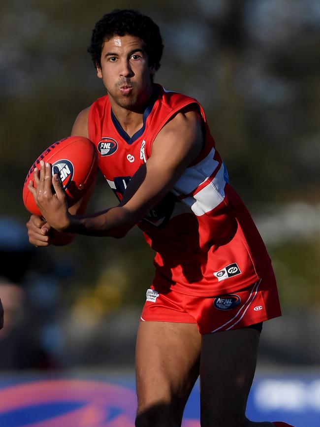 Hirsi Twomey in action for Lalor. Picture: Andy Brownbill