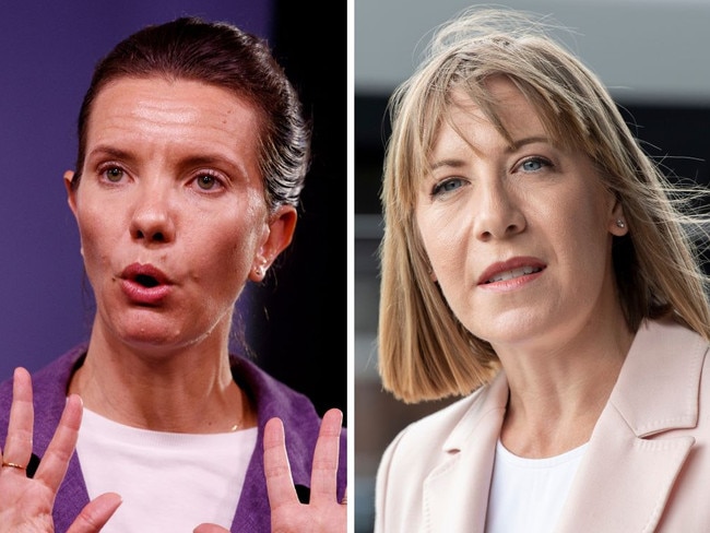 Jo Haylen (right) has resigned her position as Transport Minister after it emerged she had used her taxpayer funded chauffeur for private events, but Housing Miniser Rose Jackson, who was a guest on one of the journeys, is not expected to do the same. Picture: NewsWire