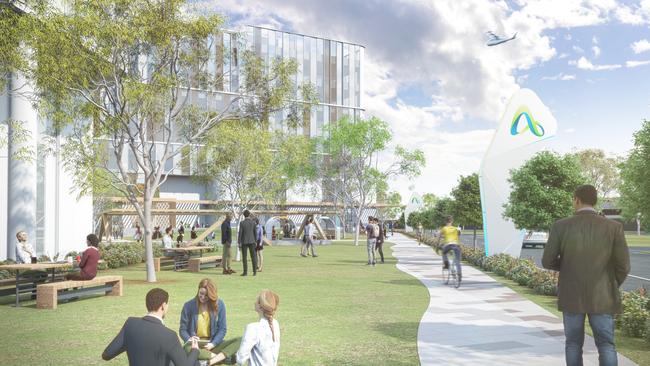 Artist's impressions representing Adelaide Airport's Vision for 2050 ambition. Picture: Supplied by Adelaide Airport