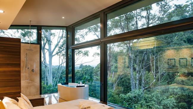 Dream away in the treetops at Crystal Creek Rainforest Retreat in the Tweed Valley