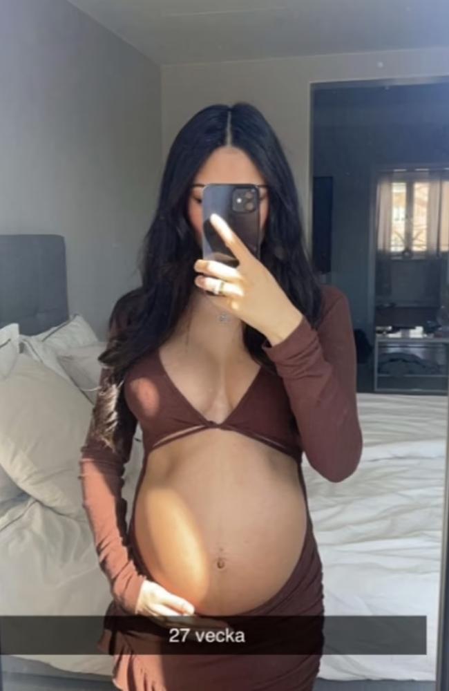 Saga had shared multiple photos and updates about her baby bump with her loved ones in the months before her tragic death.