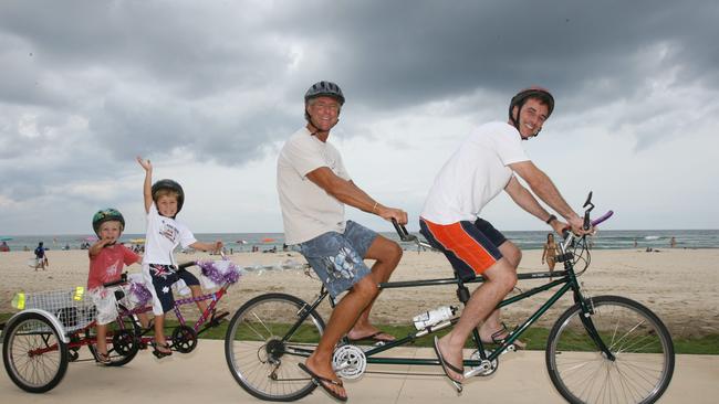 New section of the Oceanway completed at Burleigh Heads where cyclists use it often.