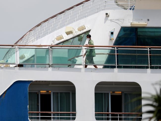 Norovirus struck eight Sun Princess journeys. Picture: Tara Croser