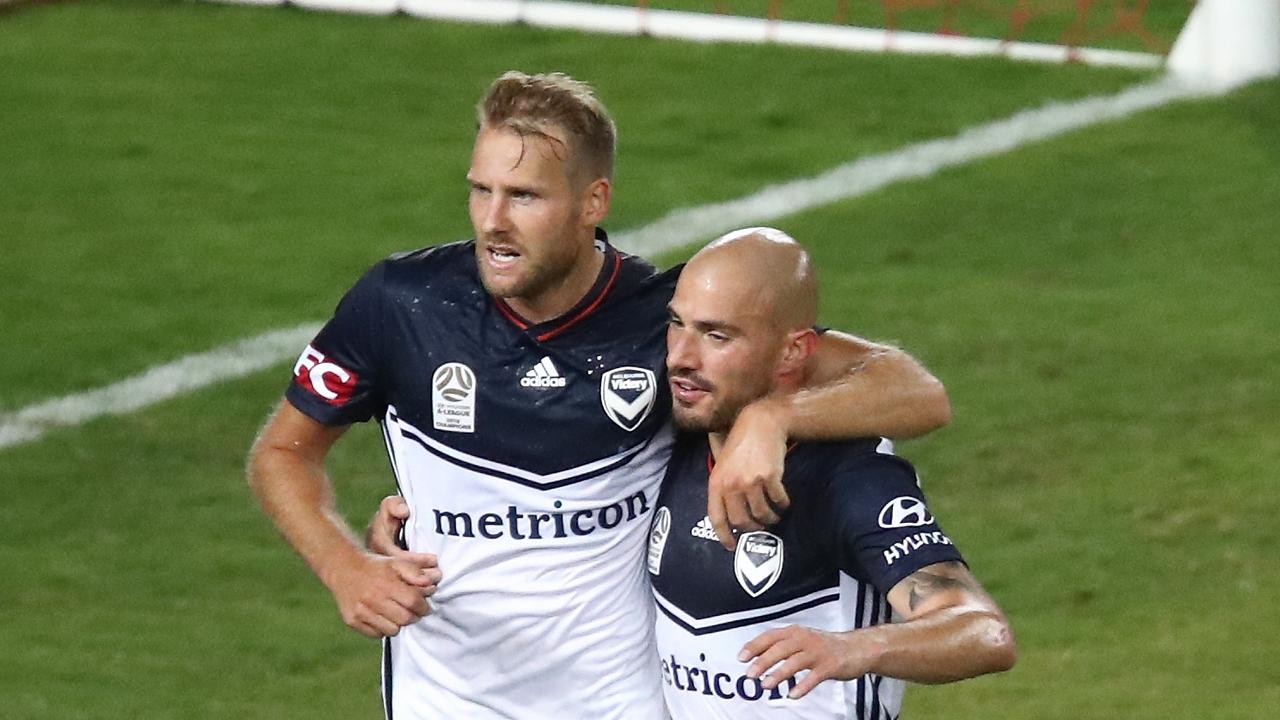 Ola Toivonen has scored a landmark A-League goal.