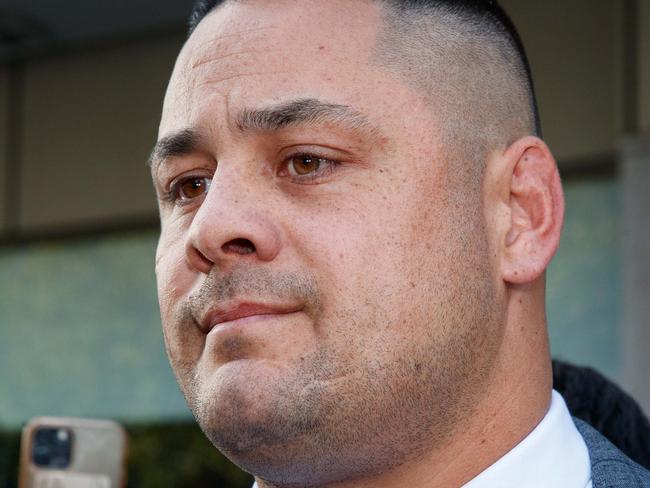 SYDNEY, AUSTRALIA - NewsWire Photos APRIL 4, 2023: Former NRL star Jarryd Hayne has been found guilty of a sexual assault. Picture: NCA NewsWire / David Swift