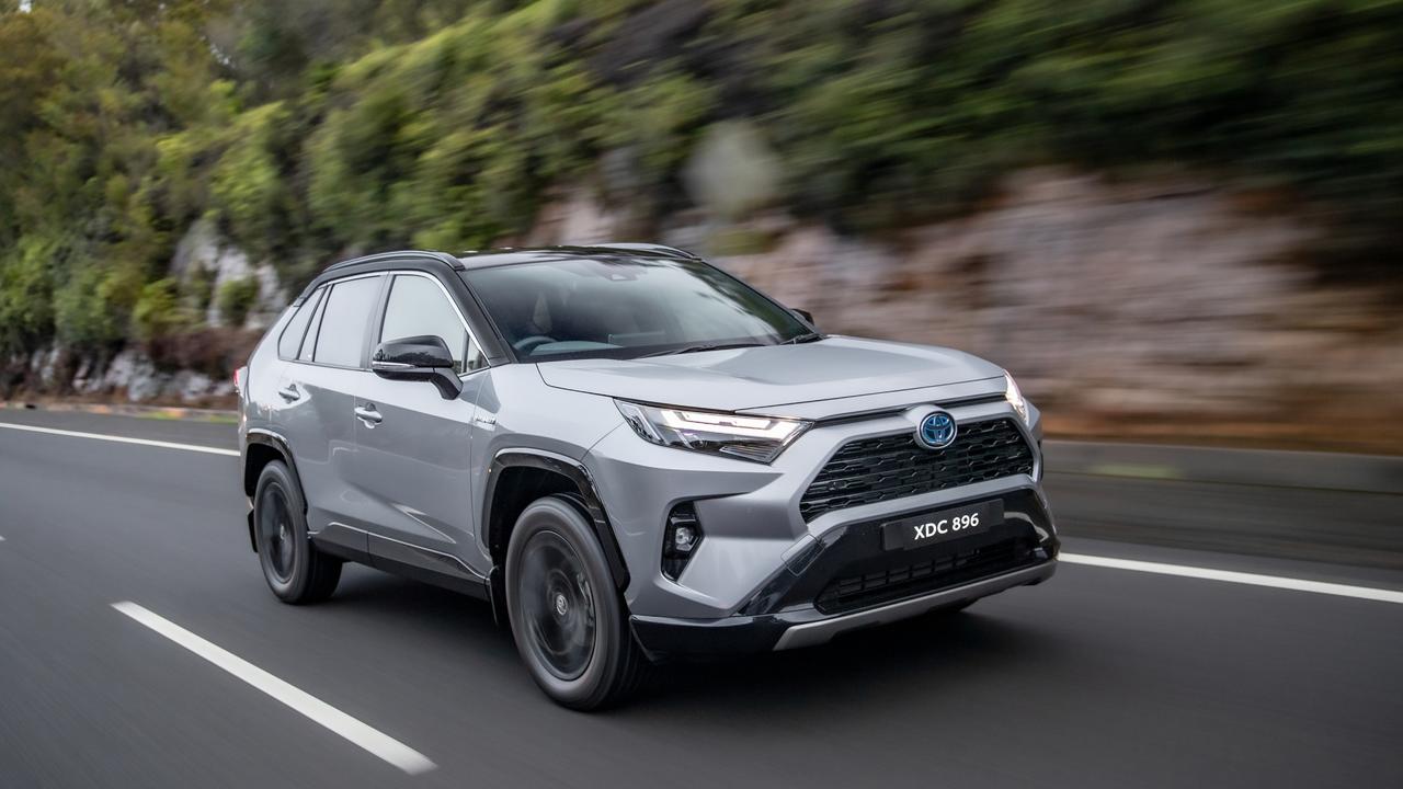 The new Toyota RAV4 XSE Hybrid.