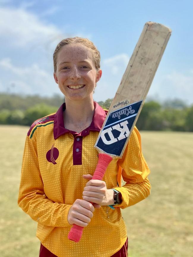 Chelsea Sonter made both the Qld U16 and U19 squads.