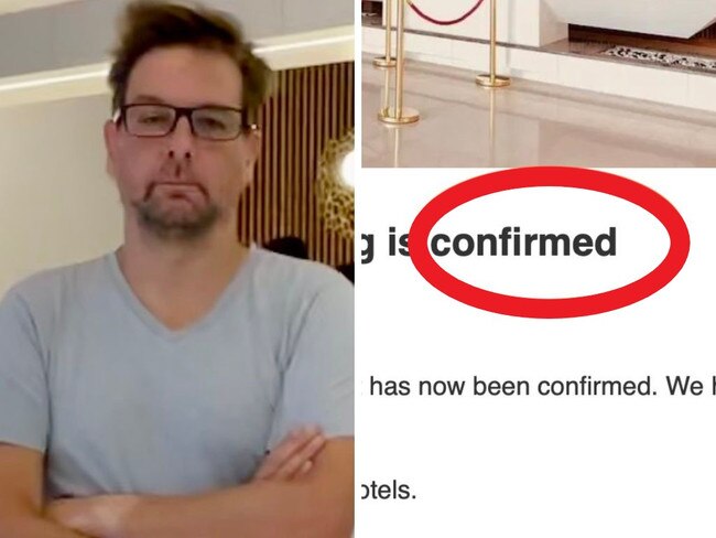 A non-existent hotel booking was what greeted an Australian man after his long-haul flight, despite him paying Qantas for it months earlier.