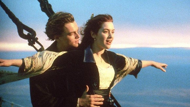 Leonardo DiCaprio and Winslet (R) in Titanic which was nominated for a record-tying 14 Academy Awards. Picture AFP/Paramount Pictures/20th Century Fox