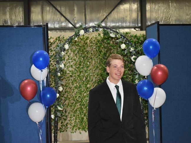 Christopher Buntak at Stanthorpe State High School's 2023 formal (Photo: NRM)