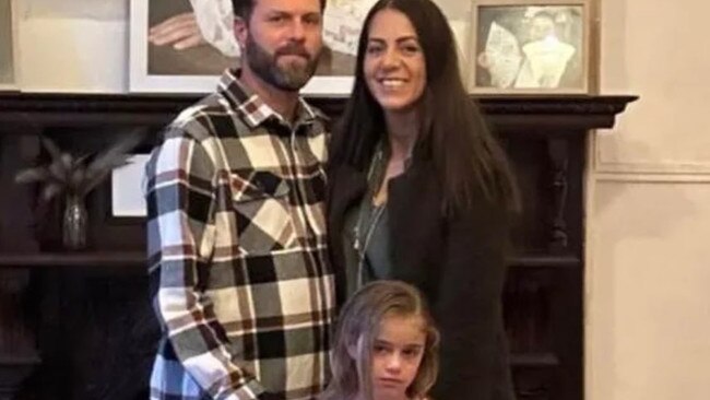 Alexandra Catsicakis, Sean Murray and six-year-old Victoria Murray lost everything in a terrifying fire at their Learmonth home.