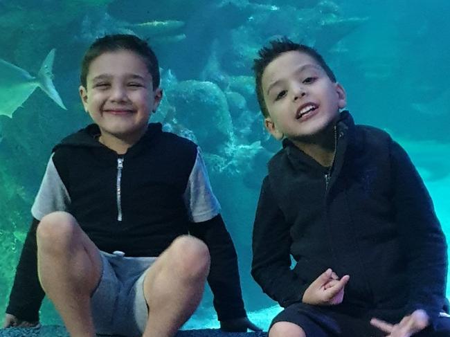 Xavier and Peter Abreu died when the Subaru they were backseat passengers in lost control at Monterey and slammed into a pole. Picture: Supplied