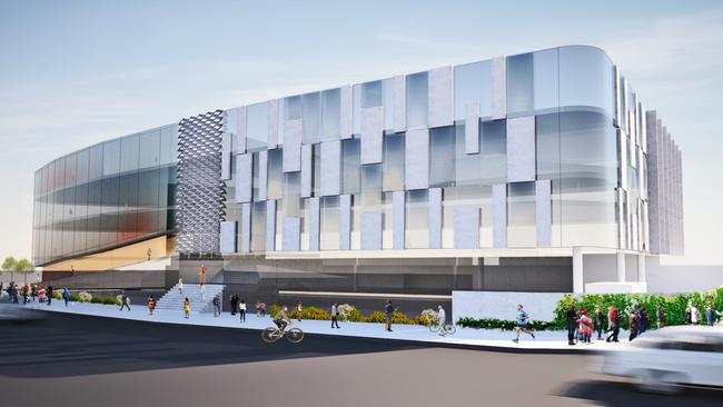 Maras Group's proposed office development at Richmond Rd, Keswick — image supplied by tectvs