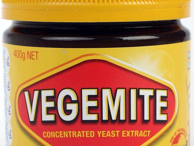 A Vegemite jar bearing the halal certification stamp.