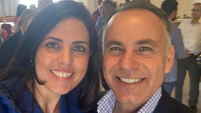 Moira Deeming and John Pesutto in happier times. Picture: Facebook