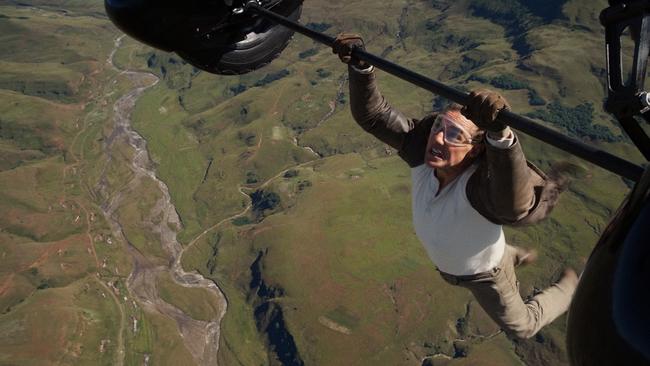 The actor is known for his death-defying stunts – and there are plenty more to come in Mission Impossible: The Final Reckoning. Picture: Paramount Pictures