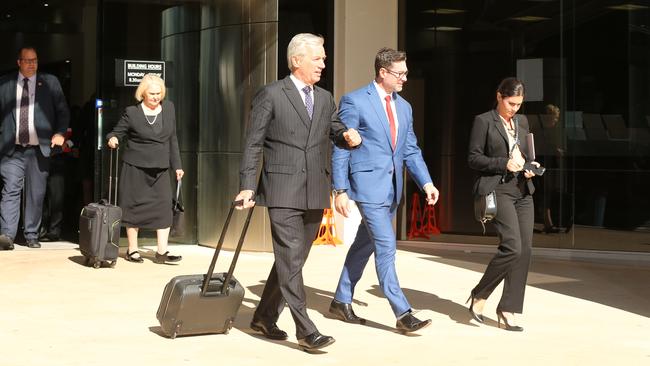 People arriving at Southport Courthhouse. Picture Mike Batterham