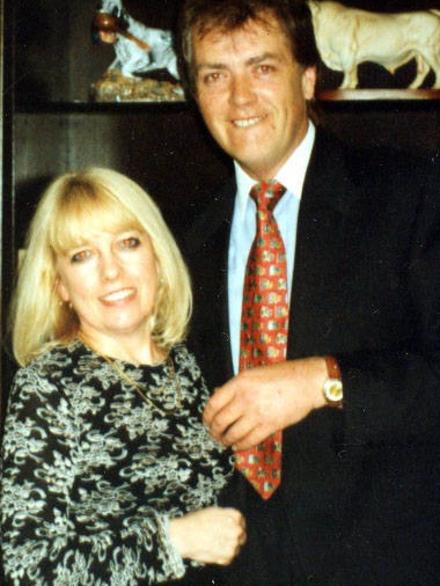 Terence Hodson and wife Christine.