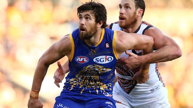 He’s back: Josh Kennedy should return to spearhead the Eagles attack. Picture: Getty Images