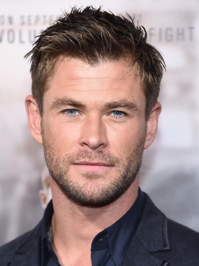 As could fellow Hollywood star Chis Hemsworth. Pictures: Getty