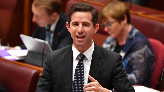 Federal Education Minister Simon Birmingham. Picture: AAP