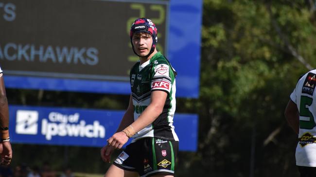 Meninga Cup semi-final action between the Ipswich Jets and Townsville Blackhawks. Saturday April 15, 2023.