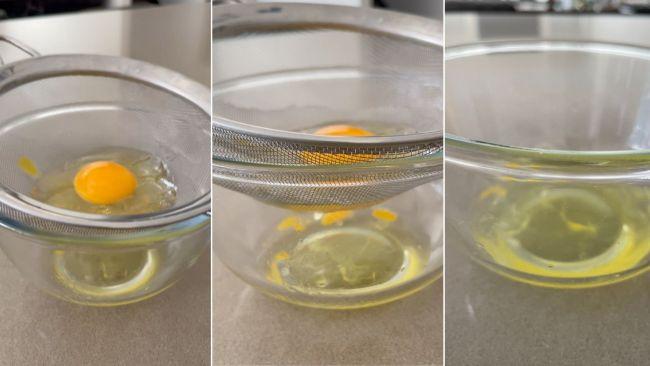 Going, going, gone! With only a little yolk managing it's way through. Images: Leah Goulis / Kidspot