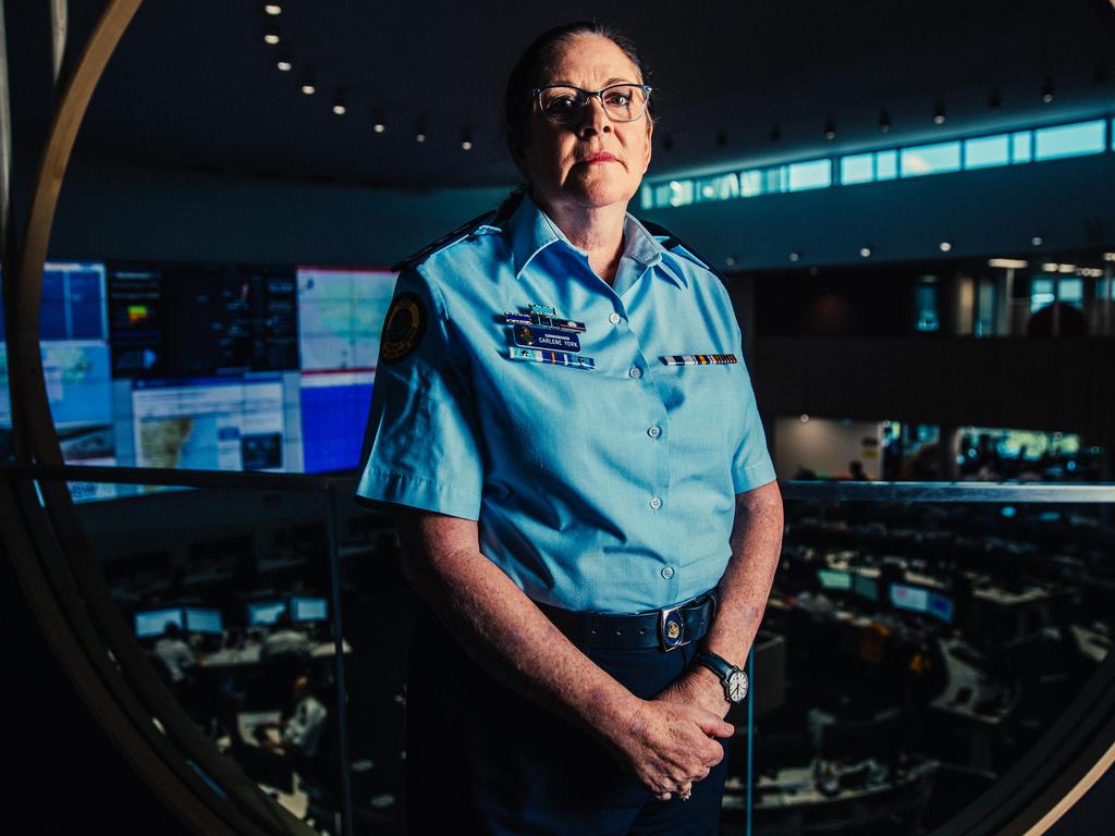 NSW SES Commissioner Carlene York. Picture: Ryan Osland