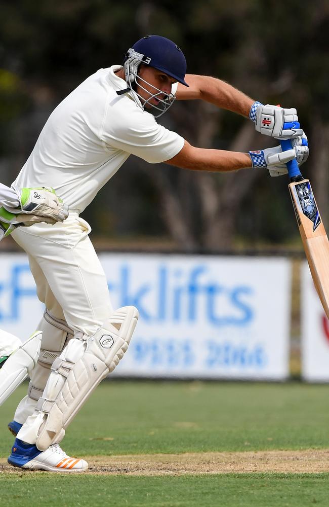 Heavy-scoring Noble Park skipper Luke Wintle.