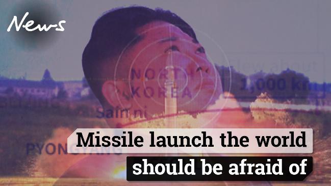 Missile launch the world should be afraid of