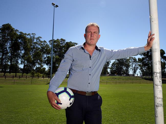 10/02/2019. Former Matildas coach Alan Stajcic has been controversially sacked just months out  from the FIFA World Cup. Jane Dempster/The Australian.