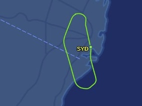 A Qantas plane has circled back to Sydney Airport following an on-board emergency.