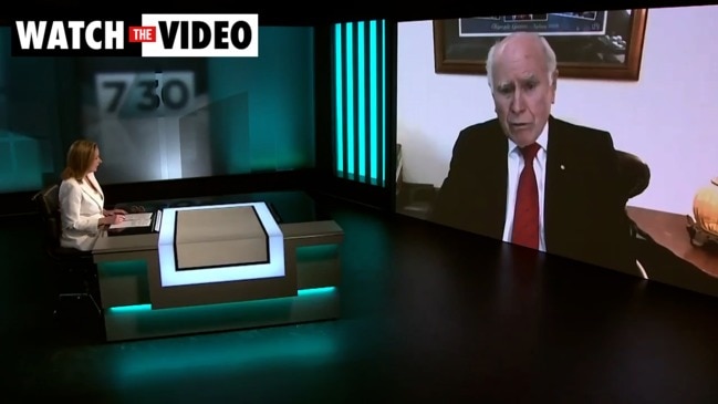 Leigh Sales grills John Howard on 'failed' Afghanistan mission (7.30)