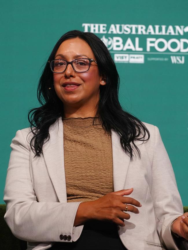 Farmers for Climate Action chief executive Natalie Collard is calling for assistance to farmers to invest in battery energy storage to reduce costs and food prices. Picture: Luis Enrique Ascui