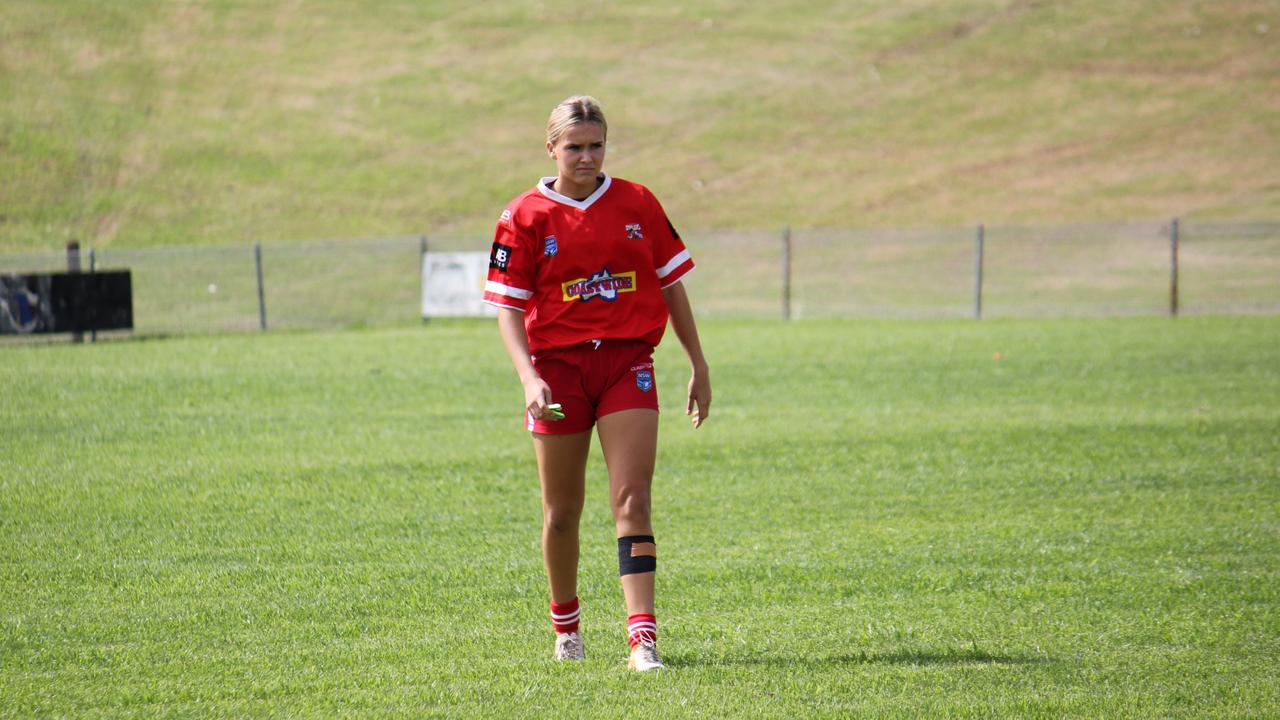 Kate Howle of the Illawarra Steelers Lisa Fiaola Cup side. Picture: Kevin Merrigan