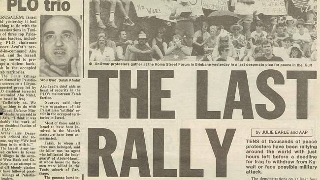 Flashback: last rally against Gulf